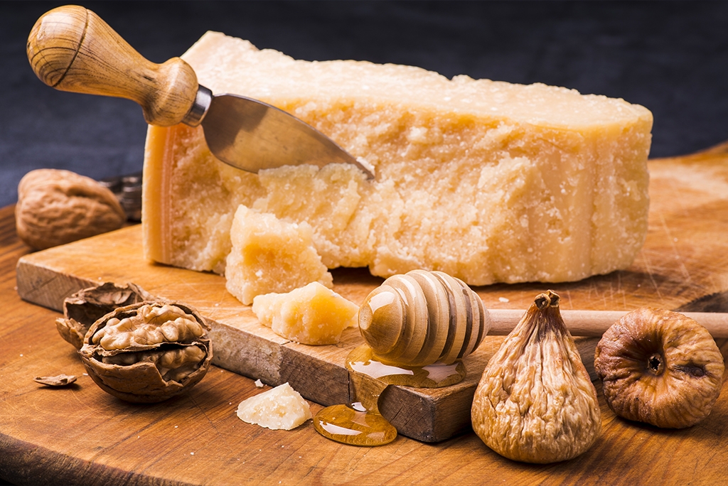 parmigiano e miele