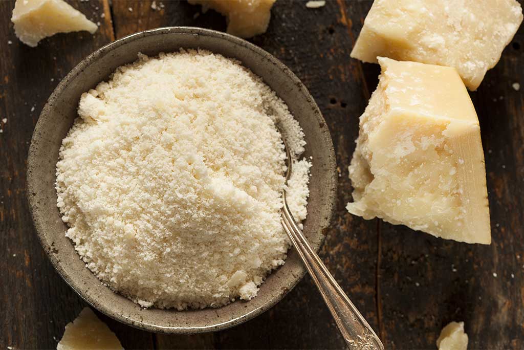 Parmigiano Reggiano sbiancato